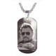 COLLIER PENDENTIF BIJOU JOHNNY HALLYDAY 