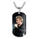 COLLIER PENDENTIF BIJOU JOHNNY HALLYDAY 