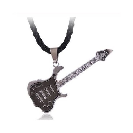 COLLIER PENDENTIF BIJOU JOHNNY HALLYDAY - GUITARE 