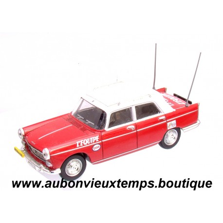 NOREV 1/43 PEUGEOT 404 TOUR DE FRANCE - LE PARISIEN - L'EQUIPE