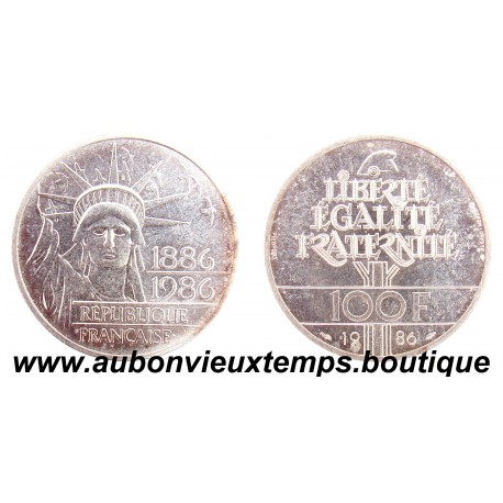 PIEFORT ARGENT 100 FRANCS 1986 LIBERTE