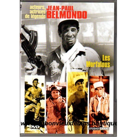 DVD JEAN PAUL BELMONDO - LES MORFALOUS